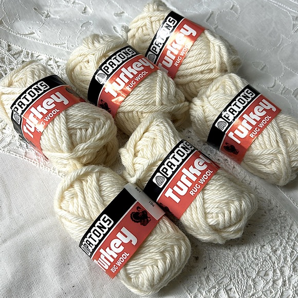 PATONS Other Patons Turkey Rug Wool Beige Shade Bs 984 5g 00 Pure